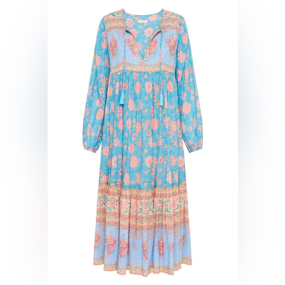 NWOT Spell & the Gypsy Collective 'Love Story Boho Dress' in Sky Blue size M